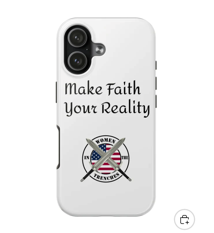 Women in the Trenches phone case